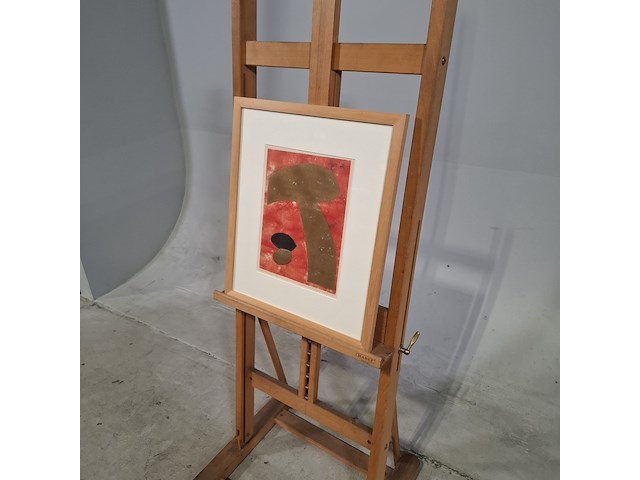 Afbeelding in lijst, herman stammeshaus, paddestoel 4/6, 1975 - afbeelding 3 van  9