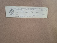 Afbeelding in lijst, herman stammeshaus, paddestoel 4/6, 1975 - afbeelding 9 van  9