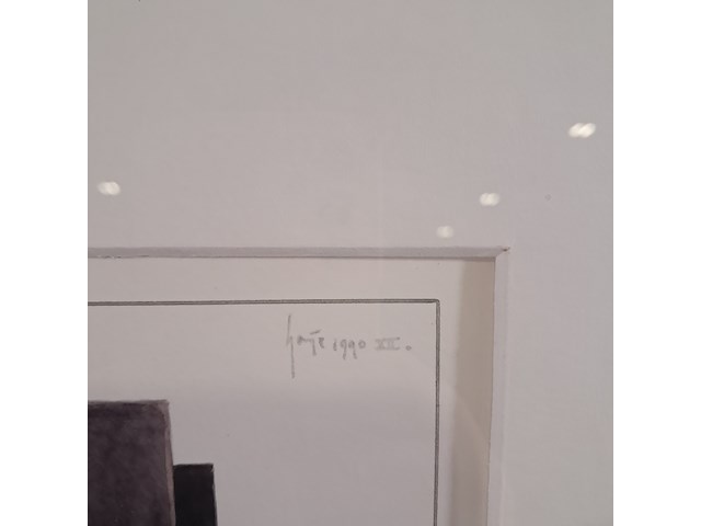 Afbeelding in lijst, het bezoek, 1990 - afbeelding 6 van  7