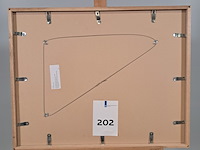 Afbeelding in lijst, hille kleinstra, schooljongens bezig met lei en griffel - afbeelding 4 van  5