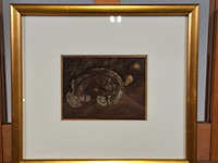 Afbeelding in lijst, h.j. van wijk, boomzwammen - afbeelding 1 van  6