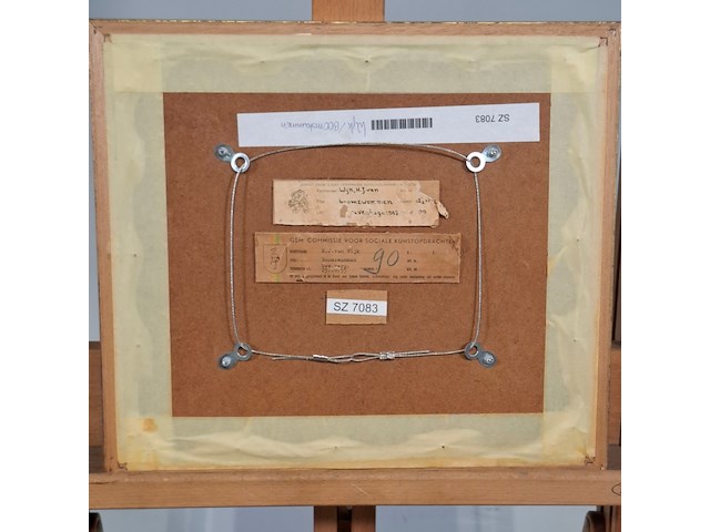 Afbeelding in lijst, h.j. van wijk, boomzwammen - afbeelding 5 van  6