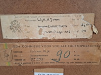 Afbeelding in lijst, h.j. van wijk, boomzwammen - afbeelding 6 van  6