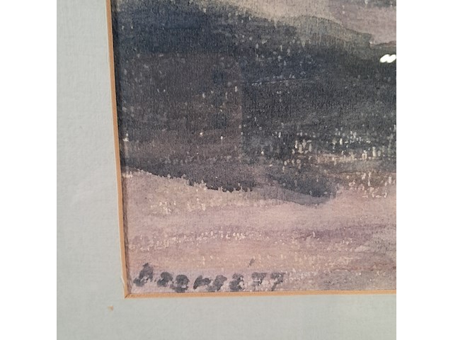 Afbeelding in lijst, j. a. beerse, boze fietser, 1977 - afbeelding 4 van  7