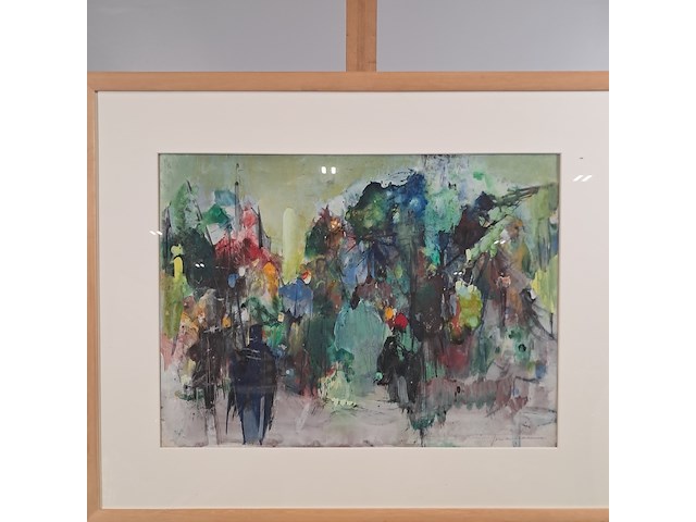 Afbeelding in lijst, j. de leeuw, 1-mei-71, 1971 - afbeelding 2 van  7