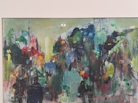 Afbeelding in lijst, j. de leeuw, 1-mei-71, 1971 - afbeelding 3 van  7