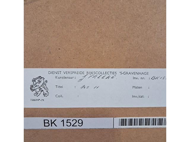 Afbeelding in lijst, j. freeke - afbeelding 8 van  8