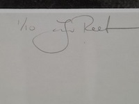 Afbeelding in lijst, j. reef, licht 1 1/10, 1990 - afbeelding 4 van  8