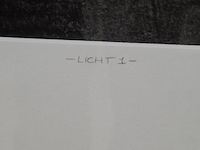 Afbeelding in lijst, j. reef, licht 1 1/10, 1990 - afbeelding 5 van  8