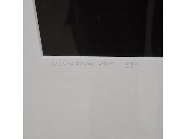Afbeelding in lijst, j. reef, licht 1 1/10, 1990 - afbeelding 6 van  8