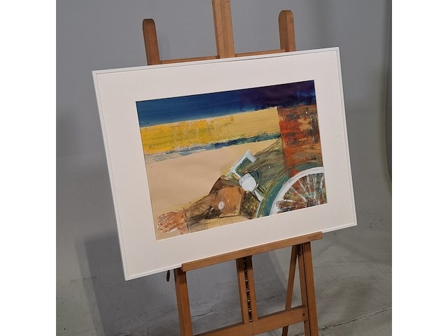 Afbeelding in lijst, j. stolke, fietsongeluk - afbeelding 2 van  8