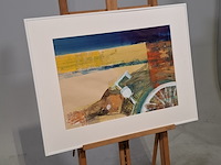 Afbeelding in lijst, j. stolke, fietsongeluk - afbeelding 2 van  8