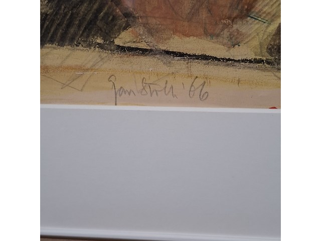 Afbeelding in lijst, j. stolke, fietsongeluk - afbeelding 5 van  8