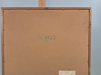 Afbeelding in lijst, j. van oost, dorpsplein, 1957 - afbeelding 7 van  8