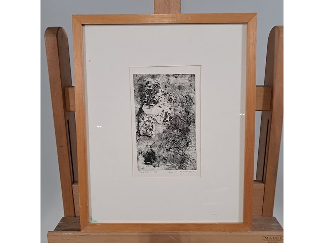 Afbeelding in lijst, j. v.d. bos - afbeelding 1 van  9