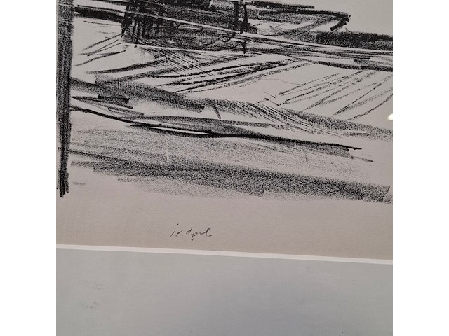 Afbeelding in lijst, j. v.d. pol, haven i - afbeelding 4 van  7