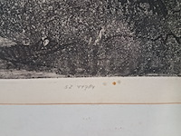 Afbeelding in lijst, j. veerman, boerderij, 1965 - afbeelding 6 van  10