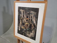 Afbeelding in lijst, j. visser, kleurhaven - afbeelding 3 van  7