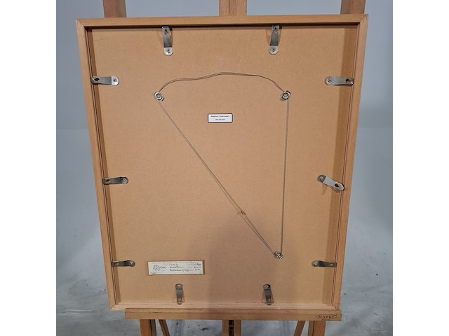 Afbeelding in lijst, j. visser, kleurhaven - afbeelding 6 van  7