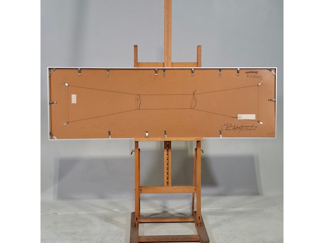 Afbeelding in lijst, j.j. simak, jeruzalem bedreigd, 1982 - afbeelding 7 van  9