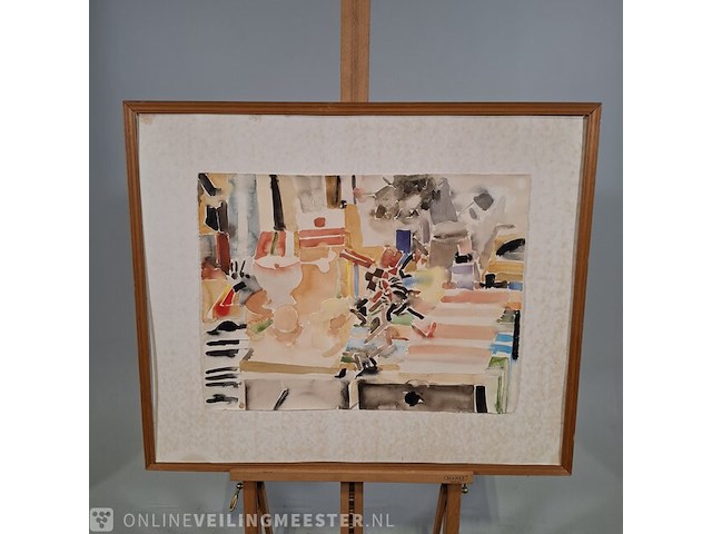 Afbeelding in lijst, jo van dreumel, stilleven, 1976 - afbeelding 2 van  9