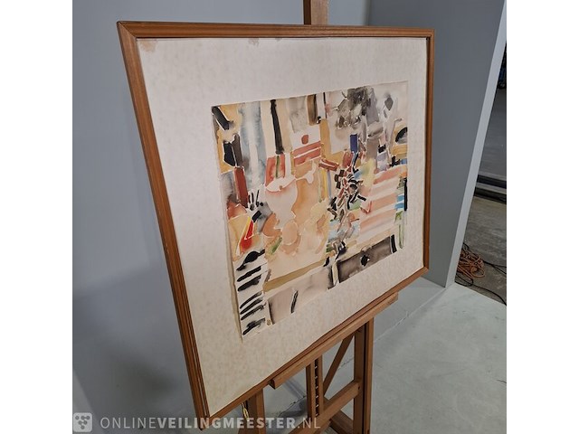 Afbeelding in lijst, jo van dreumel, stilleven, 1976 - afbeelding 3 van  9