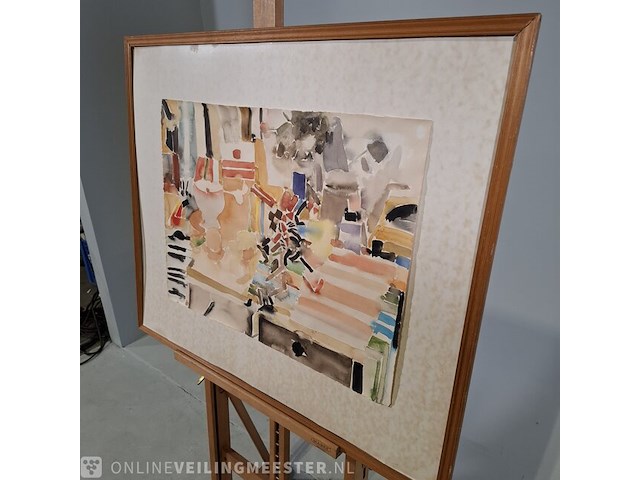 Afbeelding in lijst, jo van dreumel, stilleven, 1976 - afbeelding 4 van  9