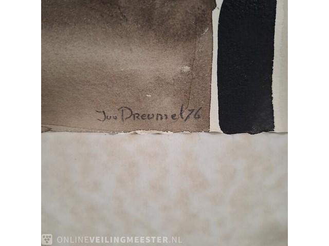 Afbeelding in lijst, jo van dreumel, stilleven, 1976 - afbeelding 5 van  9