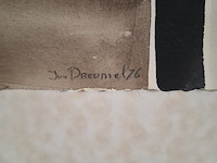 Afbeelding in lijst, jo van dreumel, stilleven, 1976 - afbeelding 5 van  9