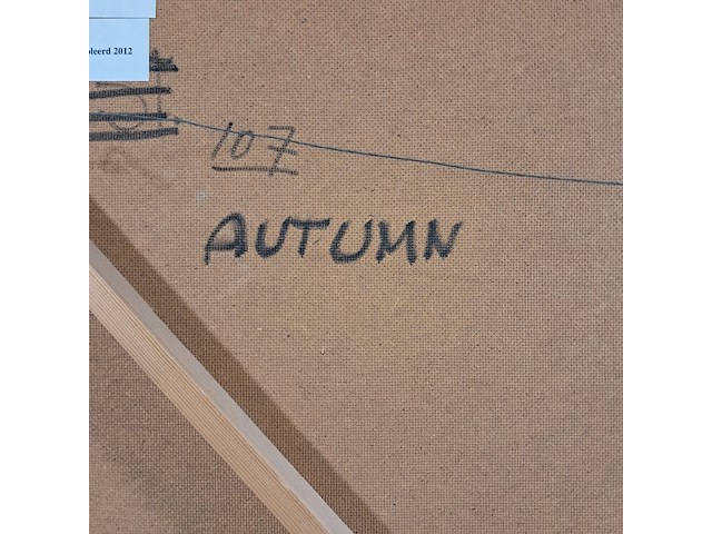 Afbeelding in lijst, joop jordans, autumn, 1994 - afbeelding 6 van  6