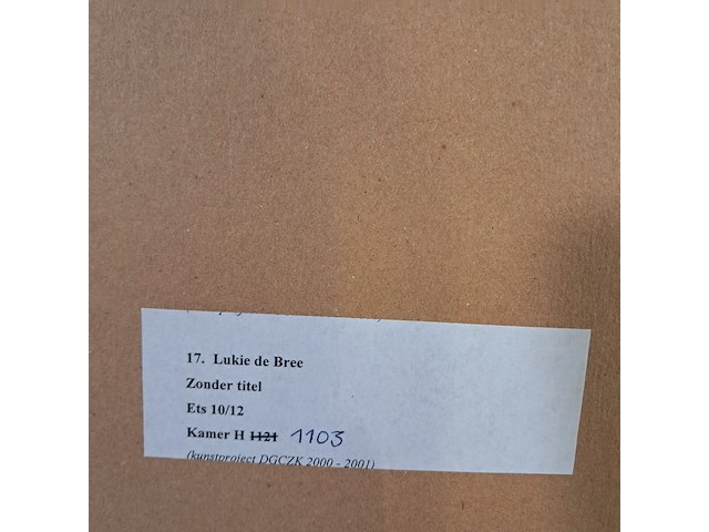 Afbeelding in lijst, l. de bree - afbeelding 8 van  8