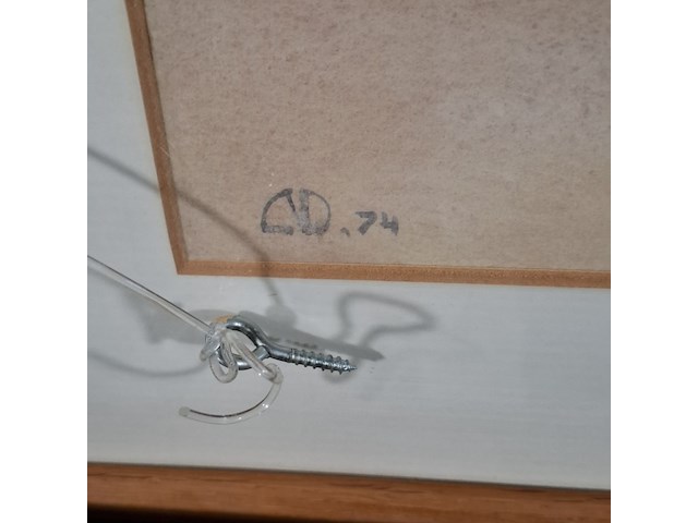 Afbeelding in lijst, l. van dijk, monnikskap - afbeelding 4 van  16