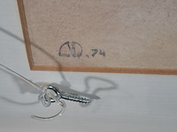 Afbeelding in lijst, l. van dijk, monnikskap - afbeelding 4 van  16