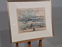 Afbeelding in lijst, langs het y - harde wind - afbeelding 2 van  16