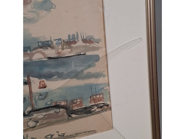 Afbeelding in lijst, langs het y - harde wind - afbeelding 5 van  16