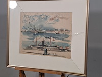 Afbeelding in lijst, langs het y - harde wind - afbeelding 10 van  16