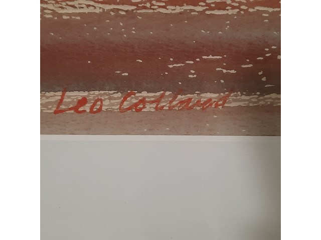 Afbeelding in lijst, leo collard, spaans dorp - afbeelding 4 van  8