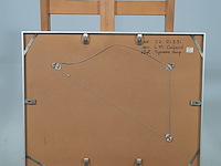 Afbeelding in lijst, leo collard, spaans dorp - afbeelding 7 van  8