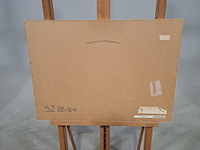 Afbeelding in lijst, leon wildenburg, vreemd spel, 1974 - afbeelding 8 van  9