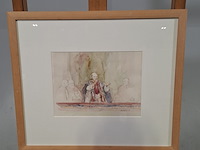 Afbeelding in lijst, lichtveld, paus, 1976 - afbeelding 1 van  7