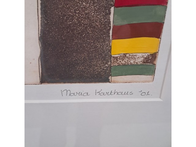 Afbeelding in lijst, maria karthaus, de paardvrouwen en het simpele draadje - afbeelding 4 van  8