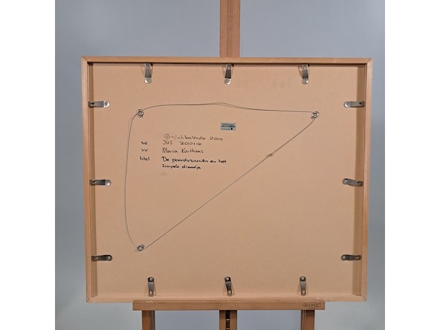 Afbeelding in lijst, maria karthaus, de paardvrouwen en het simpele draadje - afbeelding 7 van  8