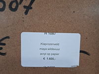 Afbeelding in lijst, maya wildevuur, bloemenveld - afbeelding 2 van  11