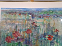 Afbeelding in lijst, maya wildevuur, bloemenveld - afbeelding 6 van  11