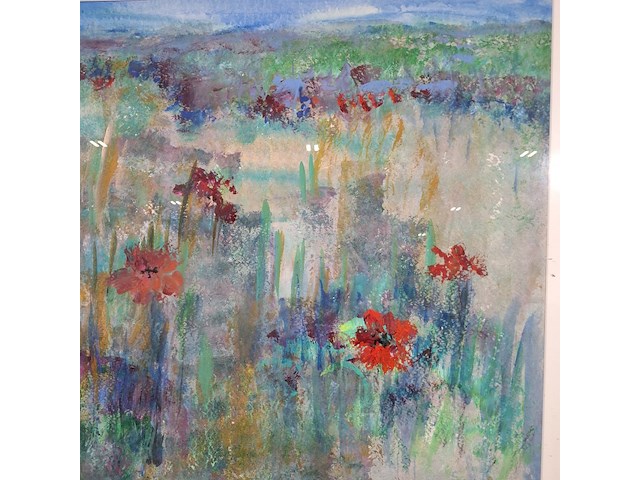 Afbeelding in lijst, maya wildevuur, bloemenveld - afbeelding 7 van  11