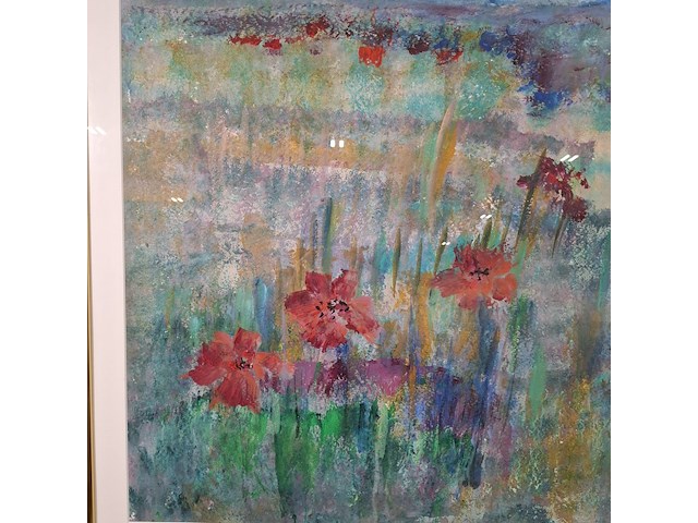 Afbeelding in lijst, maya wildevuur, bloemenveld - afbeelding 8 van  11