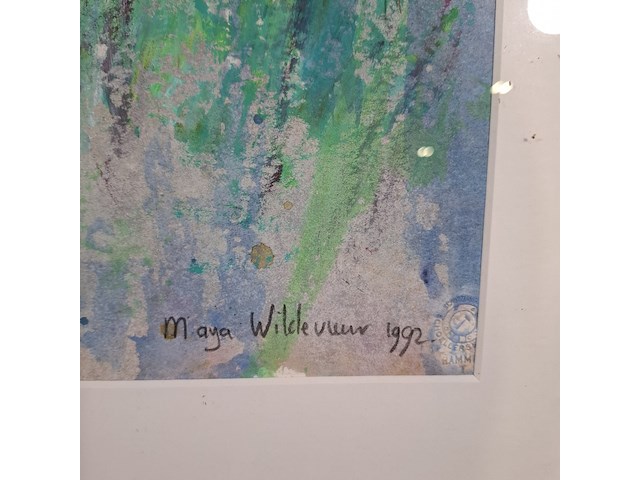 Afbeelding in lijst, maya wildevuur, bloemenveld - afbeelding 9 van  11