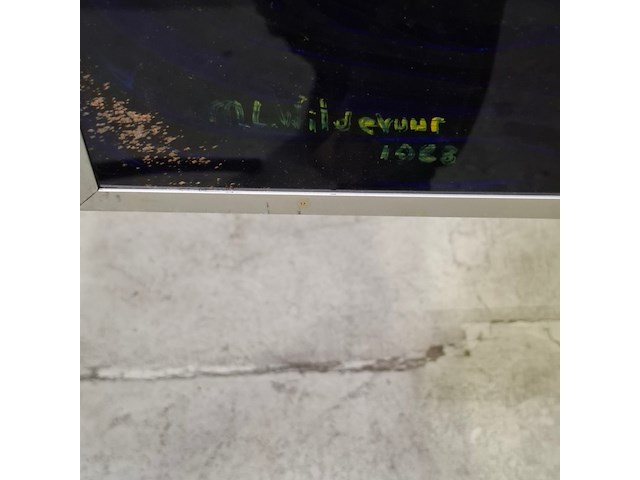 Afbeelding in lijst, maya wildevuur, compositie, 1988 - afbeelding 4 van  6