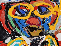 Afbeelding in lijst, maya wildevuur, gezicht - afbeelding 1 van  8