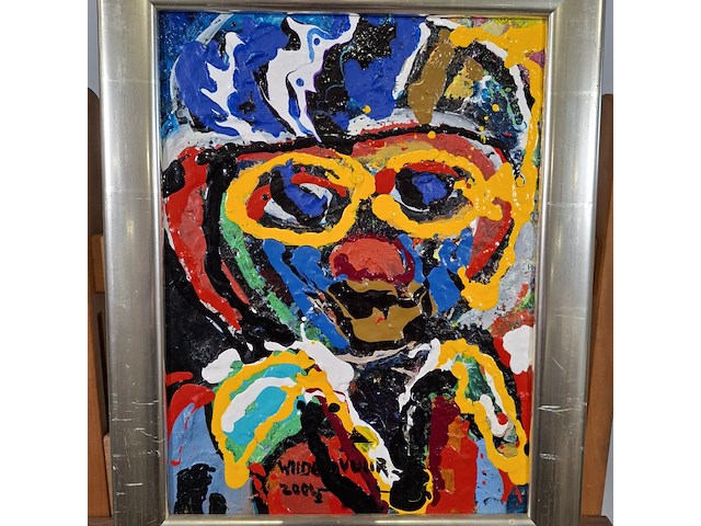 Afbeelding in lijst, maya wildevuur, gezicht - afbeelding 3 van  8